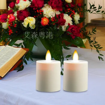 

LED Tea Light Candles Battery Operated Warm White Flameless Candle Bluk With Dancing Flickering Bulb For Christmas/Wedding/Party
