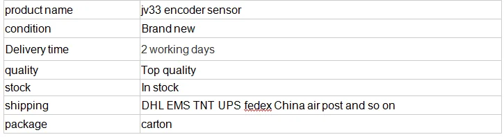 jv33 encoder sensor