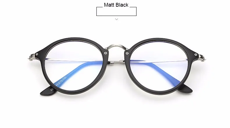 Женские очки с защитой от синего излучения, для компьютера, для мужчин, прозрачные очки, круглые, модная оправа для очков, Oculos De Grau, женское покрытие
