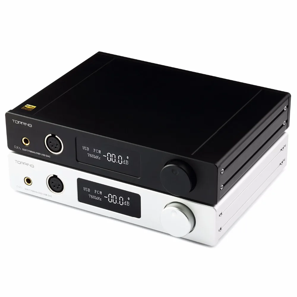 TOPPING DX7s 2 * ES9038Q2M 32 бит/768K DSD512 полный сбалансированный DAC и усилитель для наушников