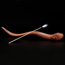 1 шт. ручной инструмент для удаления гусиного пера уха воска с бамбуковой ручкой