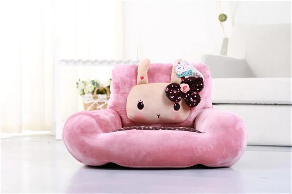 plush bunny chair