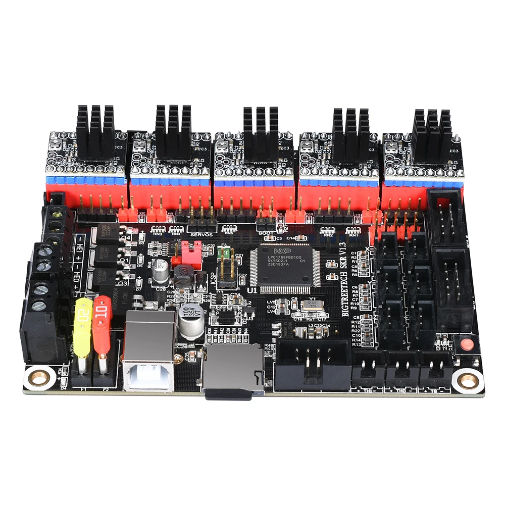 BIGTREETECH SKR V1.3 плата Smoothieboard 32 бит + 12864 ЖК дисплей A4988 DRV8825 TMC2208 TMC2130 Ramps 1 6 MKS GEN L