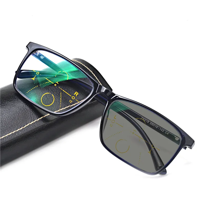 

MINCL/Transition Sunglasses Photochromic Progressive Reading Glasses Men Multifocal Points for Reader Near Far sight diopter NX