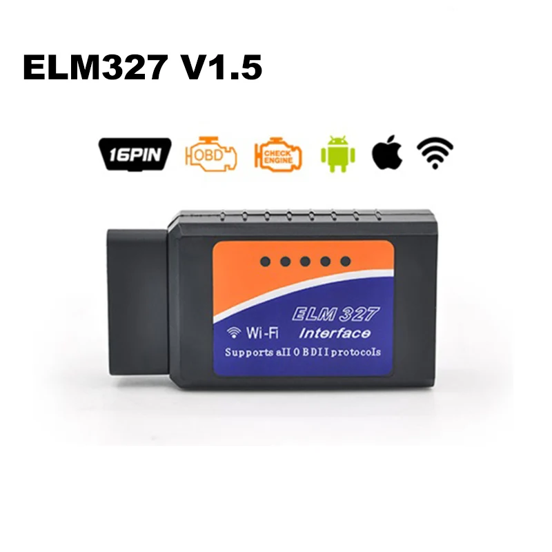 ELM327 V1.5 Wifi OBD2 OBD 2 Diagnostic Tool as Easydiag Scanner Automotive scanner elm 327 Diagnostic-Tool pic18f25k80 | Автомобили и