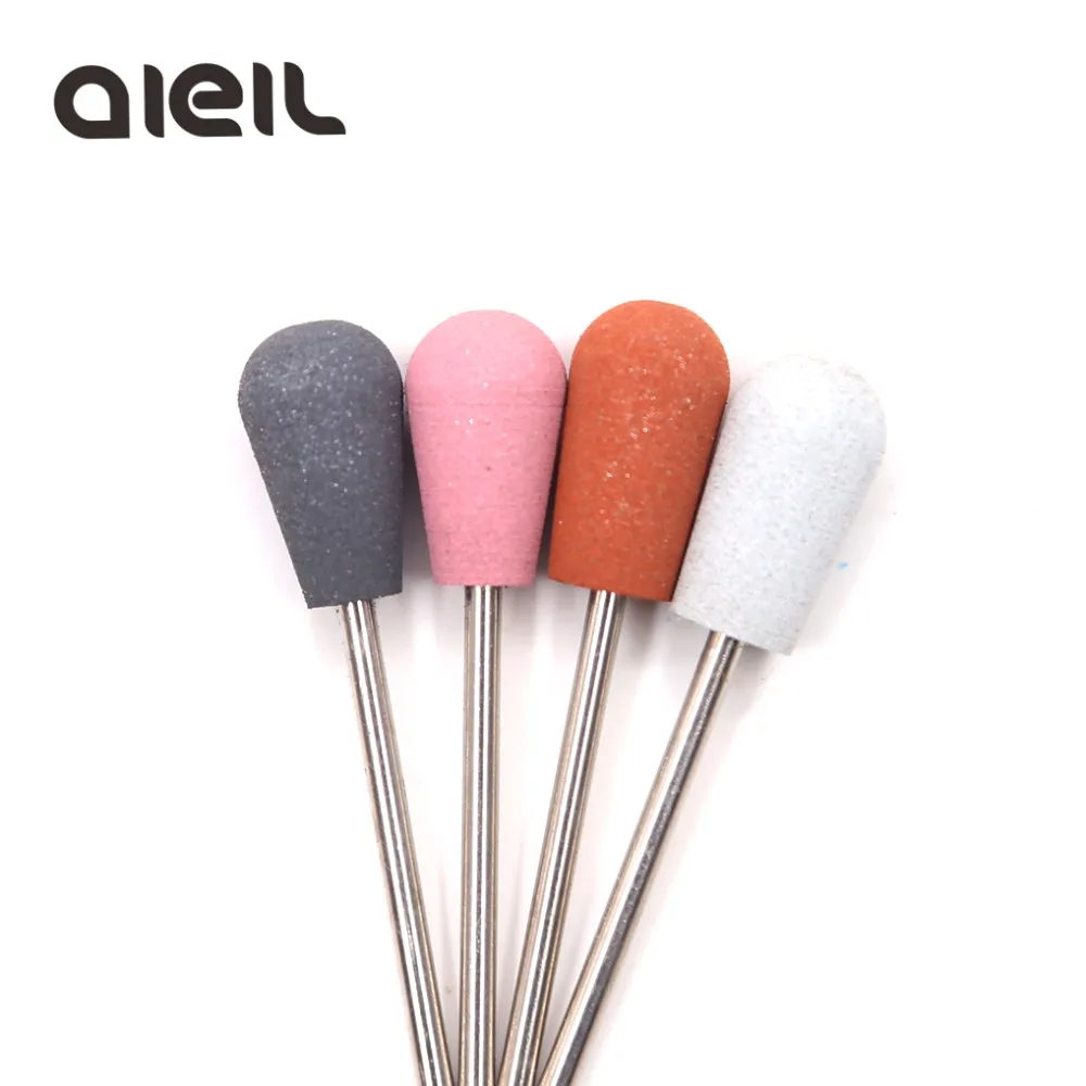 Rubber Silicone Nail Drill Bits Carbide Cutter For Manicure Pedicure Manicure Machine Milling Cutter For Manicure Nail File Art 2