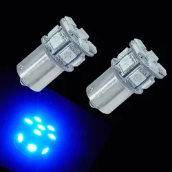 PA LED 10 шт. x 13smd 1156 P21W BA15s 5050 Epistar указатель поворота голубой цвет 12 В