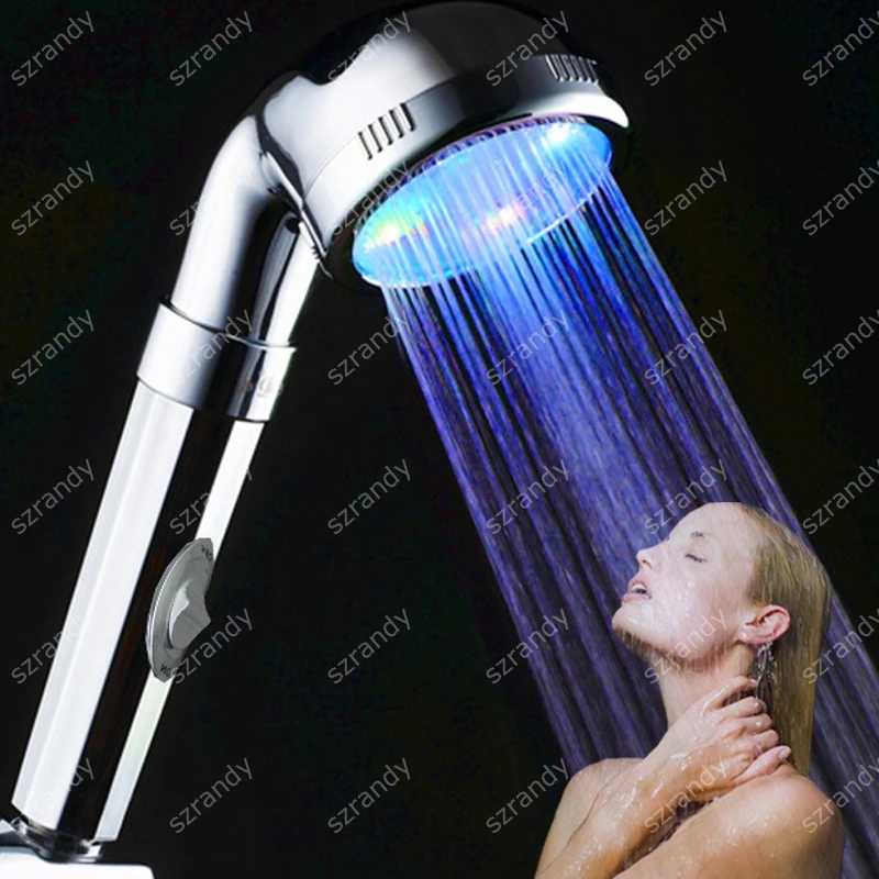

Blue color led light shower heads with switch 8008-C23