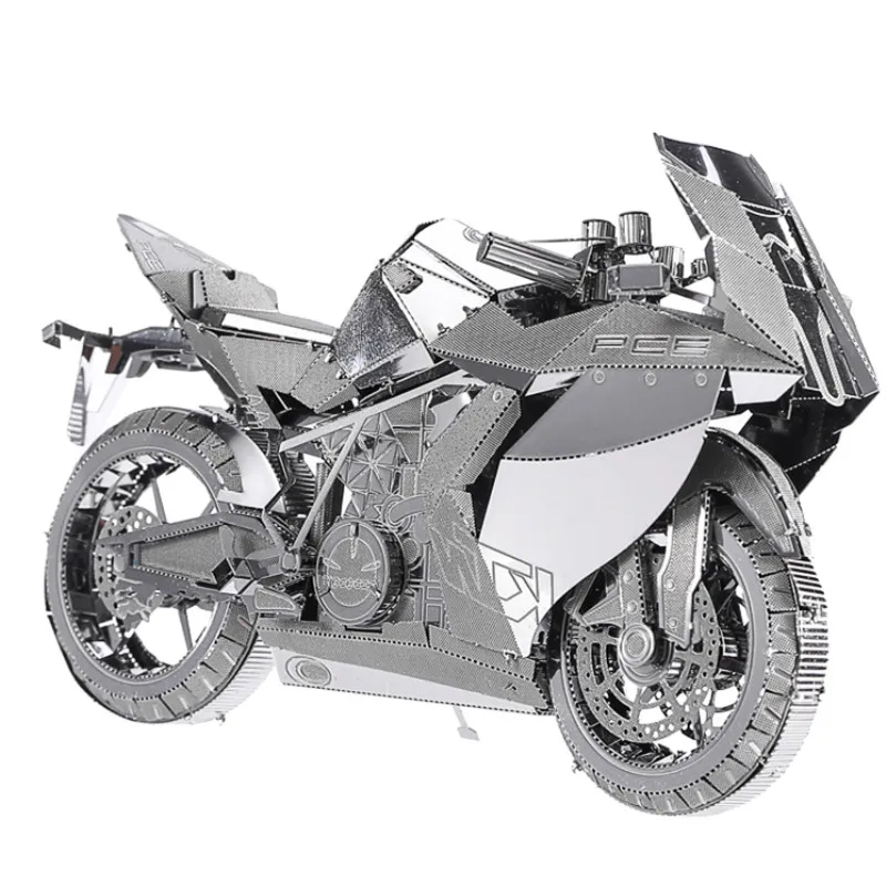 Piececool мотоцикл металлическая модель DIY лазерная резка головоломки нано головоломка игрушки для взрослых подарок детям обучающая игрушка украшение комнаты