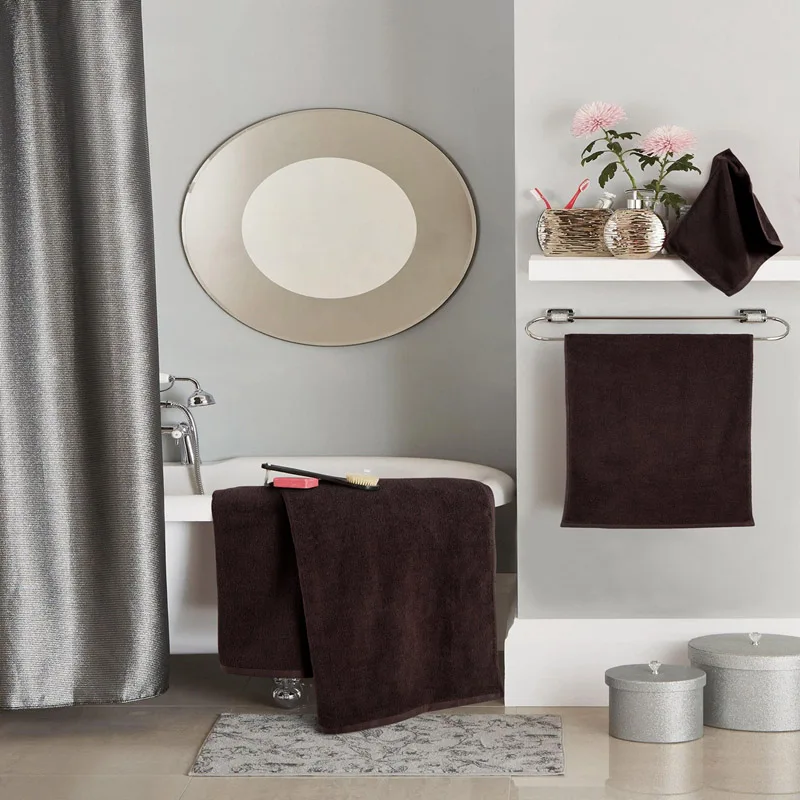

hotel white towels 100 cotton bathroom hand towel for adults plain soft face towel one piece free shipping