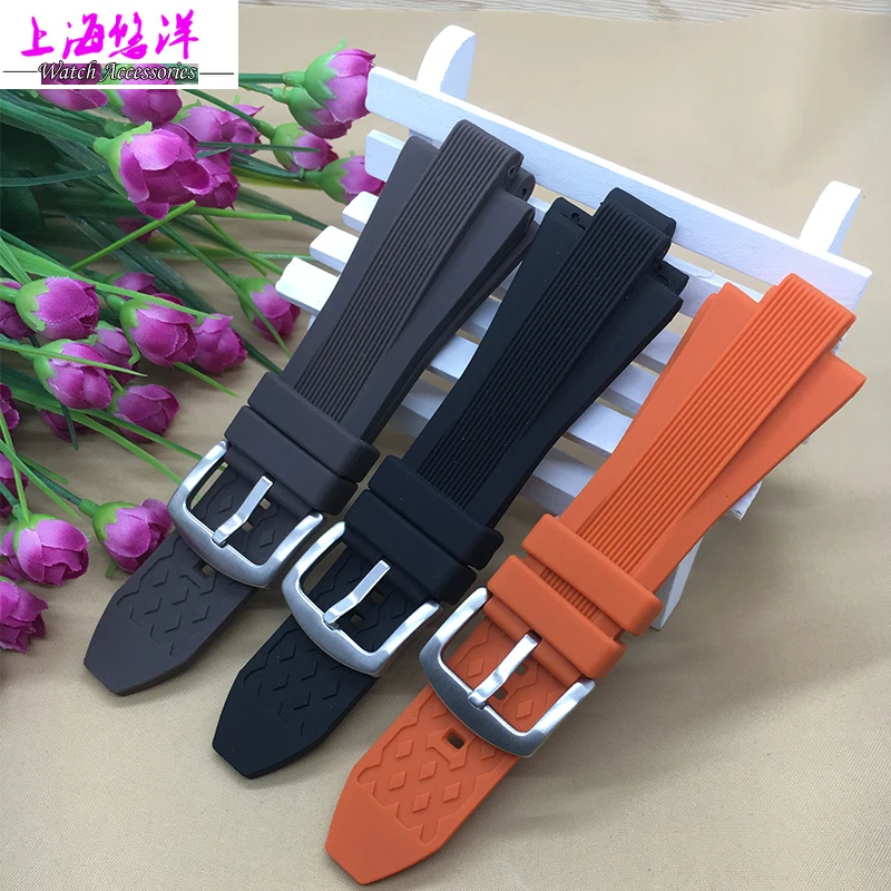 

Free shipping 29*13mm Watchband Silicone Rubber Bands For Watches M-K Replace Electronic Wristwatch Band Sports Watch Straps