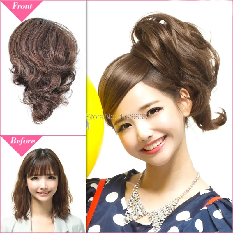 Curly Claw Hair Ponytail Clip On Short Ponytails Extension Tokyo