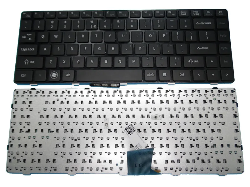 

Laptop Keyboard For Quanta JW6 United States US DOK-V6369L01 black with frame New and Original