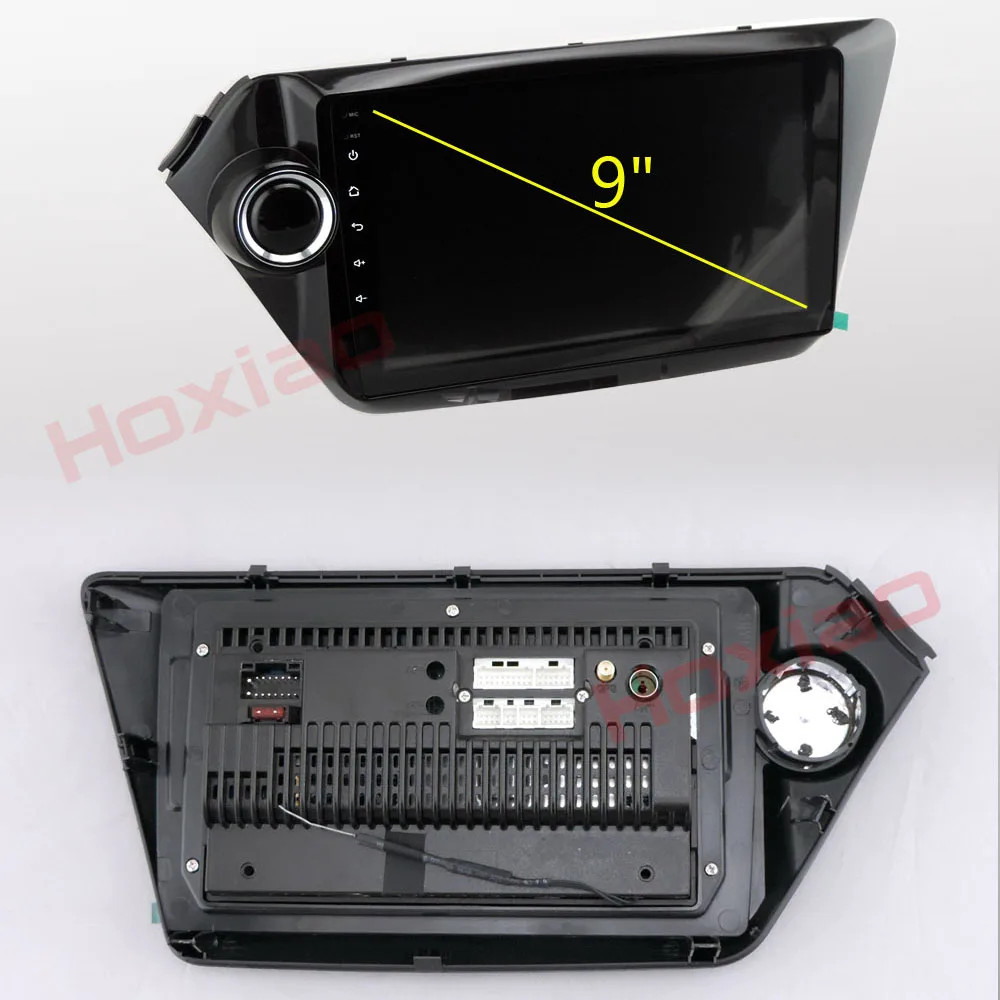 Top Car Android GPS DVD Player For KIA RIO K2 2010 2011 2012 2013 2014 2015  9" 2 din car radio Video Player 2Din Navigation 4