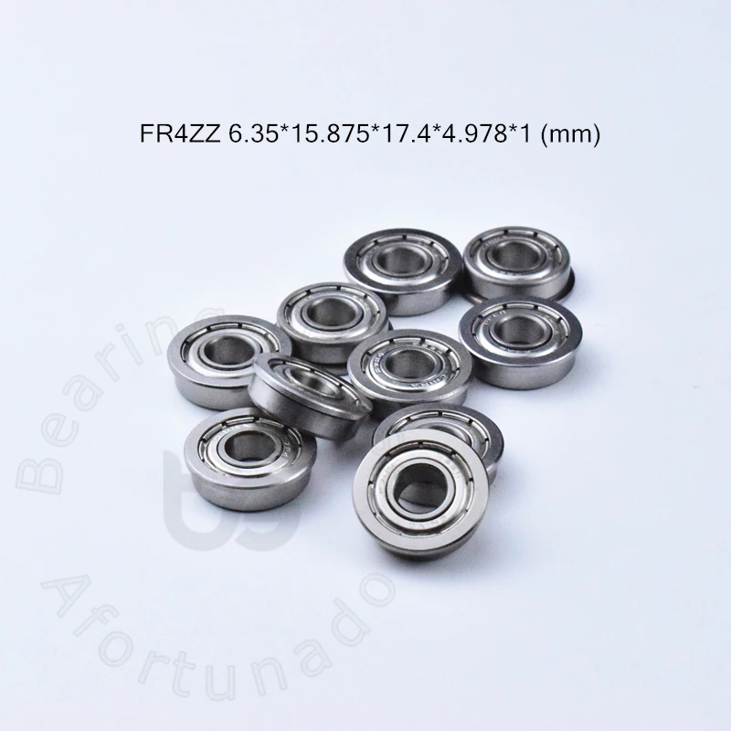 

Фланцевый подшипник FR4ZZ, 10 шт., 6,35*15,875*17,4*4,978*1 (мм), бесплатная доставка, детали механического оборудования из хромированной стали с металлическим запечатанным покрытием