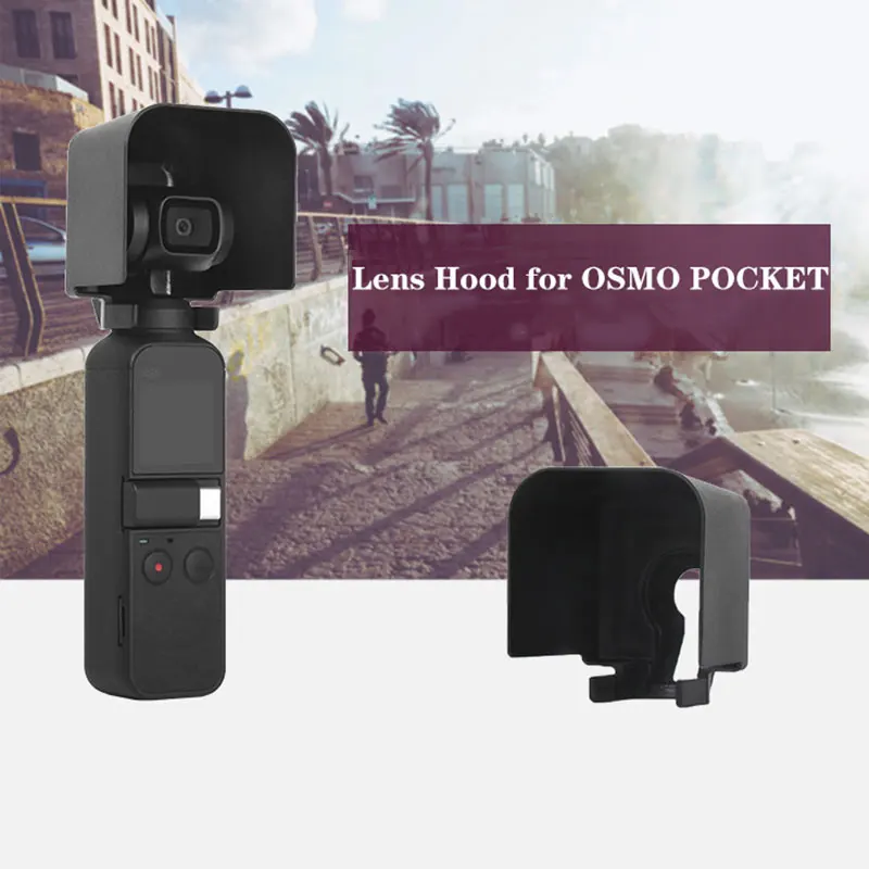 

OSMO POCKET Sunshade Lens Hood Camera Protective Cover Lens Sunhood for DJI OSMO Pocket Handheld Gimbal Stabilizer Accessories