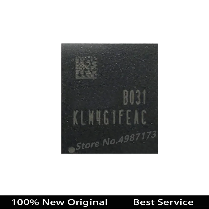 

100% Original KLM4G1FEAC-B031 In Stock BGA-153 4G emmc