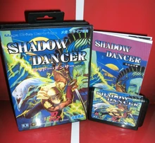 Тени танцор-секрет SHINOBI Япония крышка с коробкой и руководством для MD megadrive бытие игровой консоли 16 бит md карты