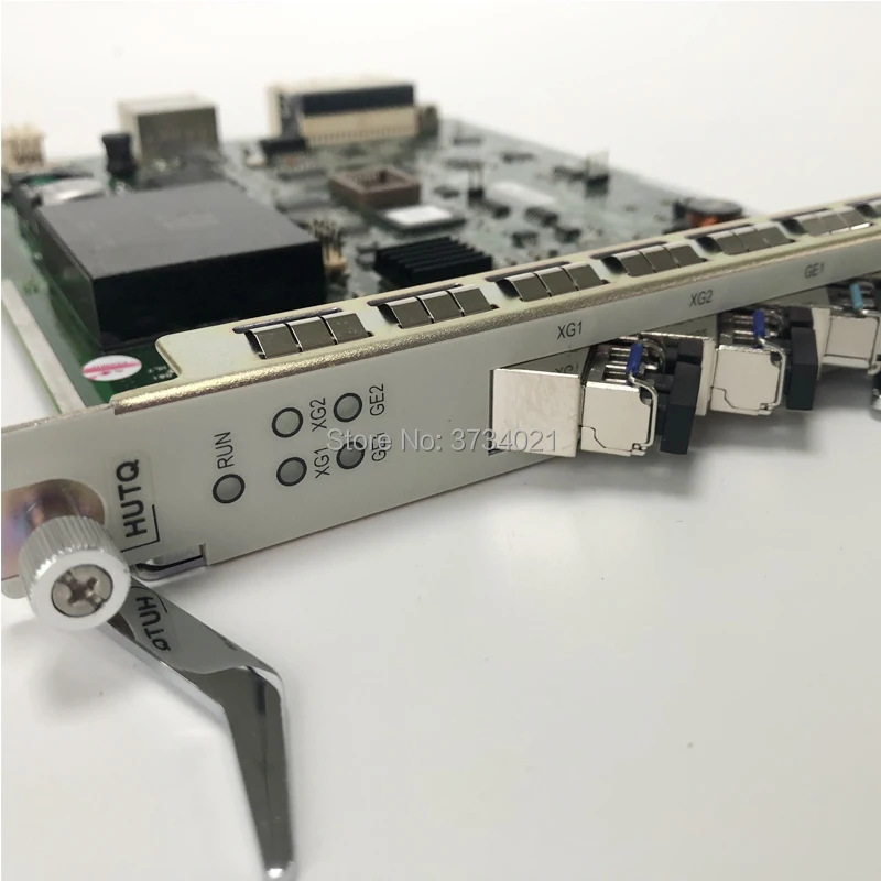 Zte HUTQ 10G uplink board 4 порта, для C300 OLT оборудования с 2 шт 10G и 2 шт 1,25G uplink SFP модули