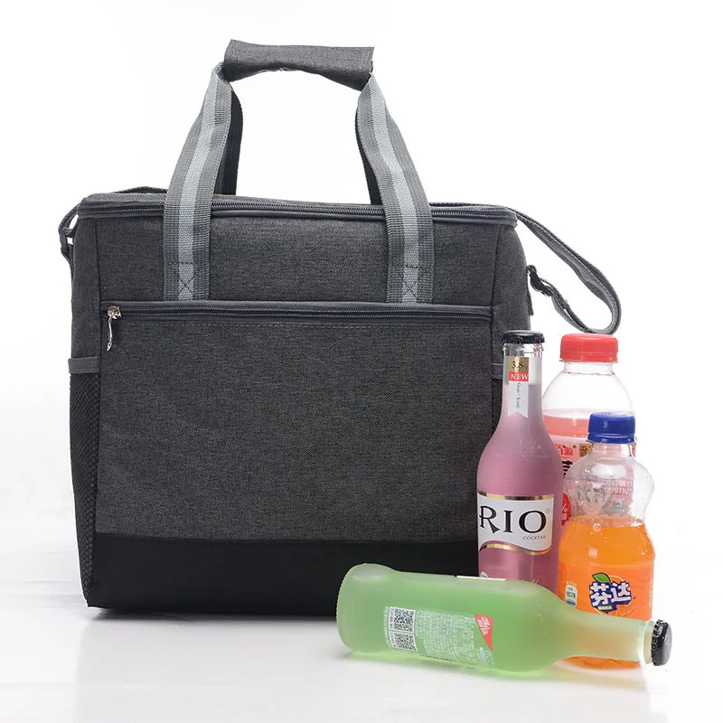 13L cooler bag thermal insulated picnic handbag thermo lunch box meal fruits fresh carrier bag