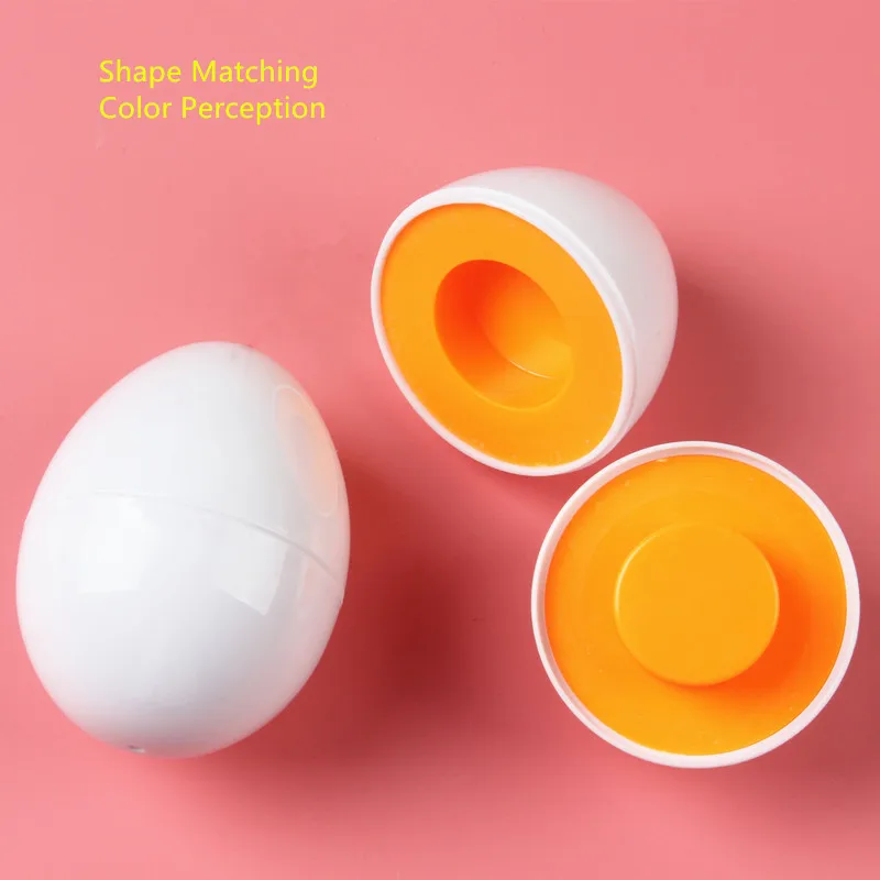 6 unids/set niños forma reconocer a juego Juguetes rompecabezas 3D educativos huevos coloridos Juguetes para bebés Juguetes educativos 6 unids/set niños forma reconocer a juego Juguetes rompecabezas 3D educativos huevos coloridos Juguetes para bebés Juguetes educativos