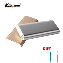 KuChong Portable Power Bank 12000 mAh 2 USB Charger External Battery Pack Powerbank for All Phone+ LED Light + Fan Fast Shipping