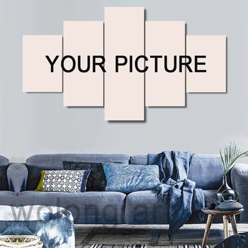 

5 Panels Custom Prints Home Decoration Wall Art Pictures for dropship buyer