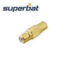 Superbat RCA адаптер RCA разъём Женский RCA прямой адаптер для домкрата разъем