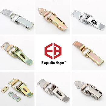 

Wooden Box Iron Tool Cabinet Fitting Lock Bag Spring Belt Hasp Buckle Hardware Package Accessories