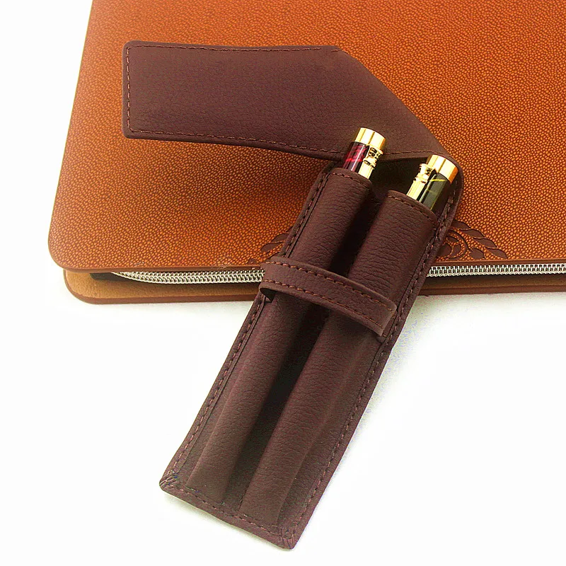 1 шт. Новый Прочный чехол для ручек из искусственной кожи|pen case|leather pen bagbag for pens |