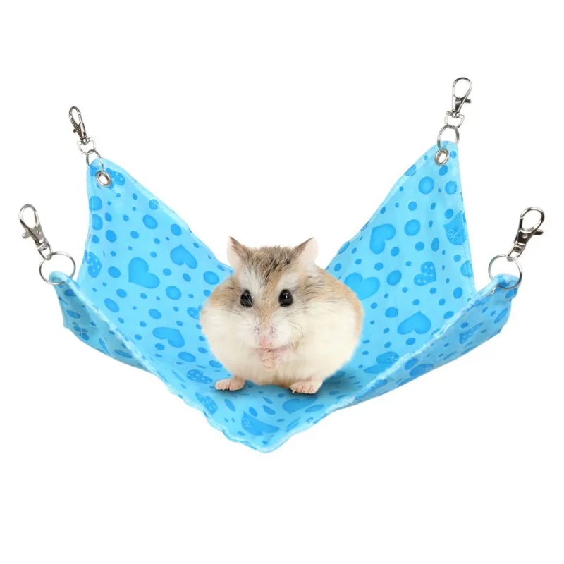 

Hamster Hangmat Guinea Pig Chinchilla Rbit Cage For Hamsters Pet Sleeping hammock Hanging Bed Accessories Littlest Pet Product