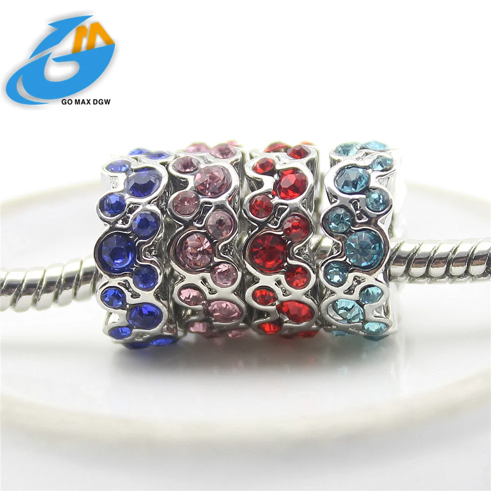 

4 colour Inspiration Spacer Charm Bead Fit Original Pandora Bracelet Pendant Best Price Aliexpress