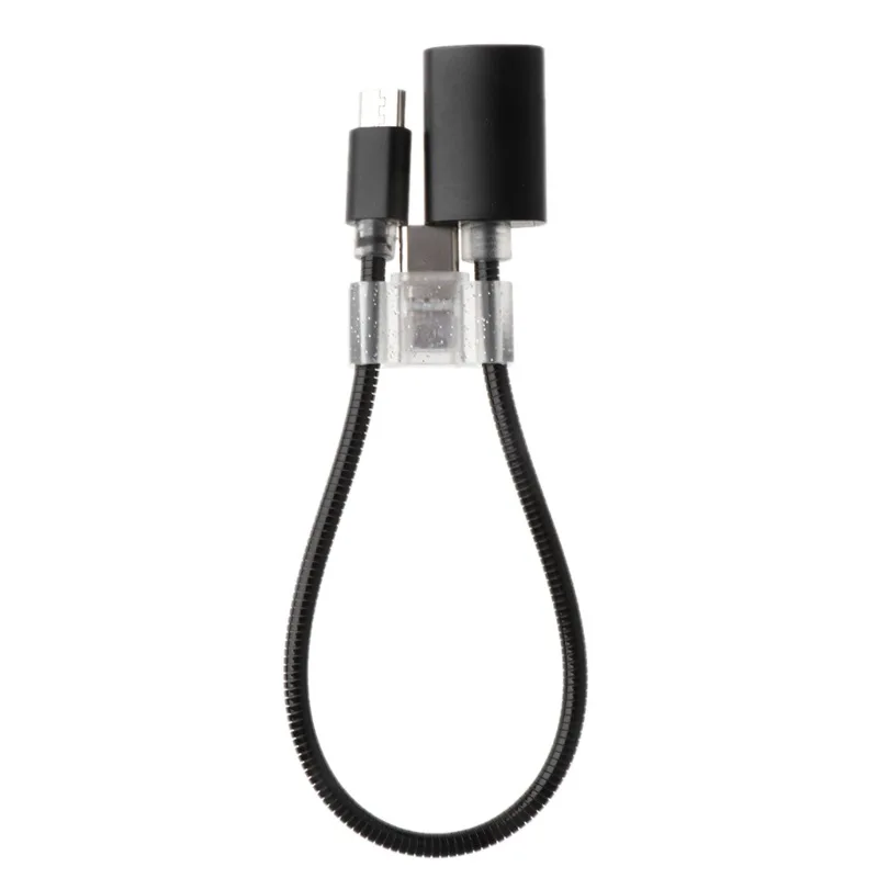Bracement عالية الجودة أسود الفضة الأزياء نوع شحن جولة usb كابل بيانات للهواتف و أجهزة الكمبيوتر