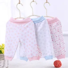 Детские штаны хлопковые леггинсы для младенцев штаны для новорожденных мальчиков и девочек детская одежда для девочек брюки для маленьких мальчиков штаны с высокой талией