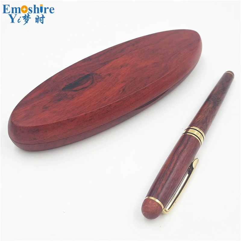 Emoshire Rosewood mahogany signature pen wooden creative gift set business gift pen pen ball pen wholesale (9)