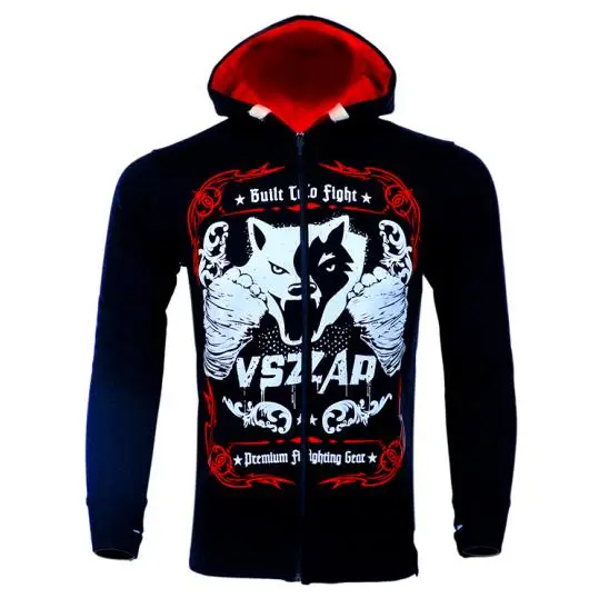 VSZAP ММА худи, зимняя куртка с длинным рукавом Толстовка капюшоном kickboxing боевой шить - Цвет: Model 5