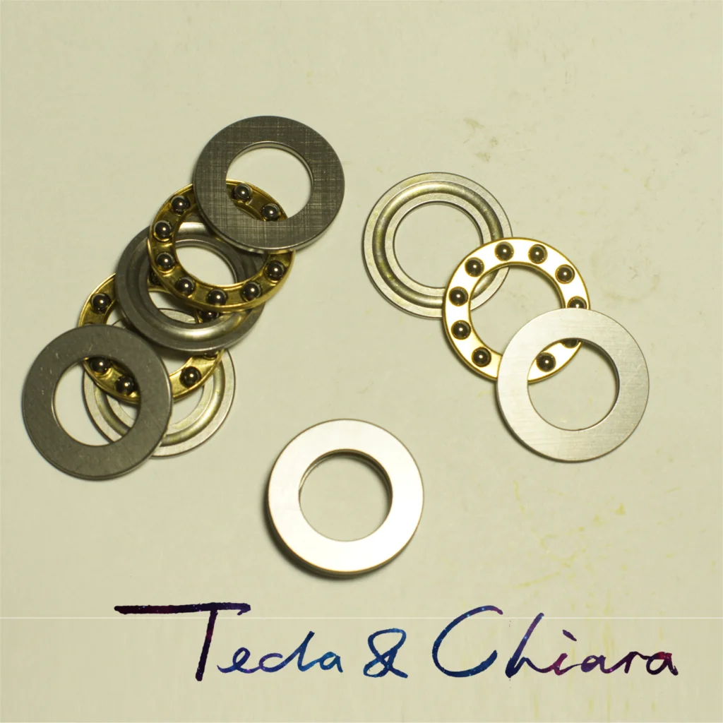 

1Pc / 1Piece F10-18M 10 x 18 x 5.5 mm Axial Ball Thrust Bearing 3-Parts * 3-in-1 Plane High Quality