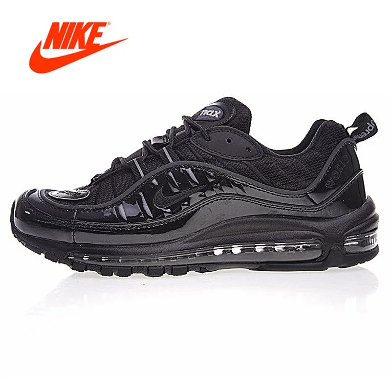 

Original New Arrival Authentic Supreme x NikeLab Air Max 98 Men's Comfortable Running Shoes Sneakers 844694-001