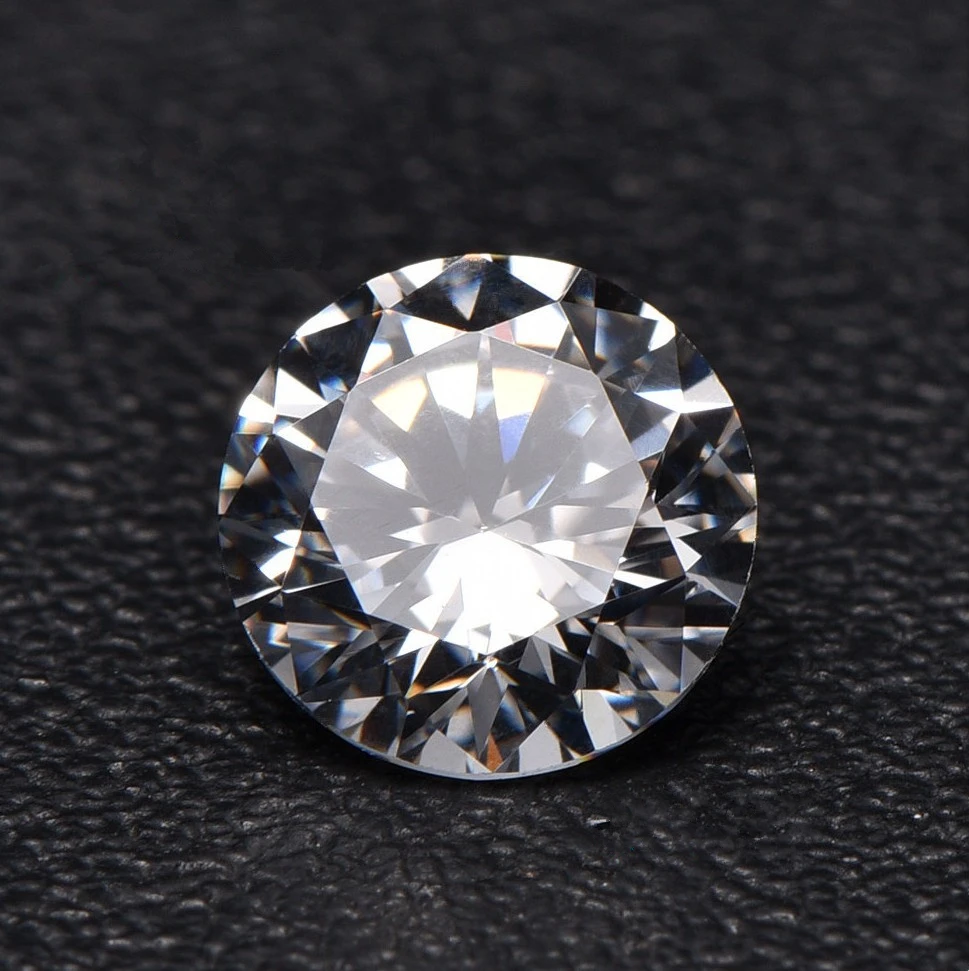 1.25mm White Cubic Zirconia Stone 5A Round Zircon Beads CZ Bead DIY