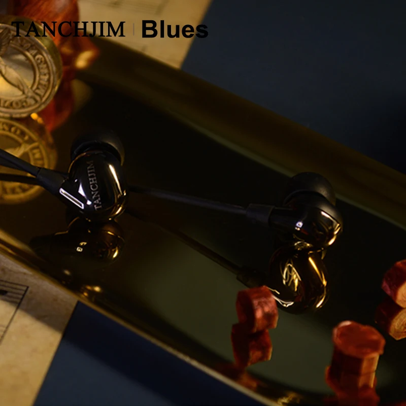 TANCHJIM Blues Hi Fi аудио ДМТ Динамический драйвер в наушники вкладыши Наушники IEM Для