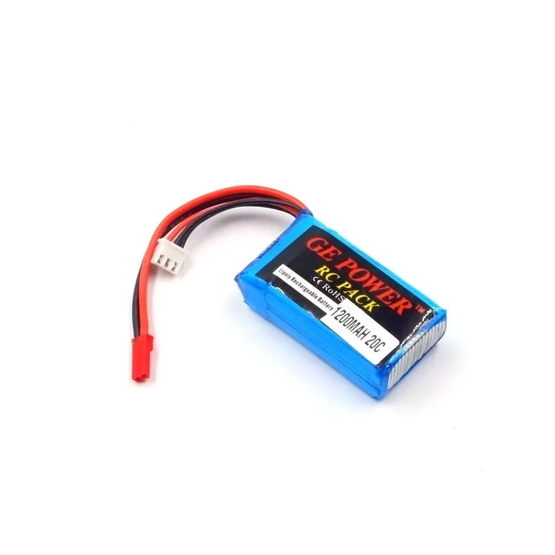 Аккумулятор Lipo 2s 7 4 в 1200 мАч 20C для радиоуправления игрушечный самолет автомобиль