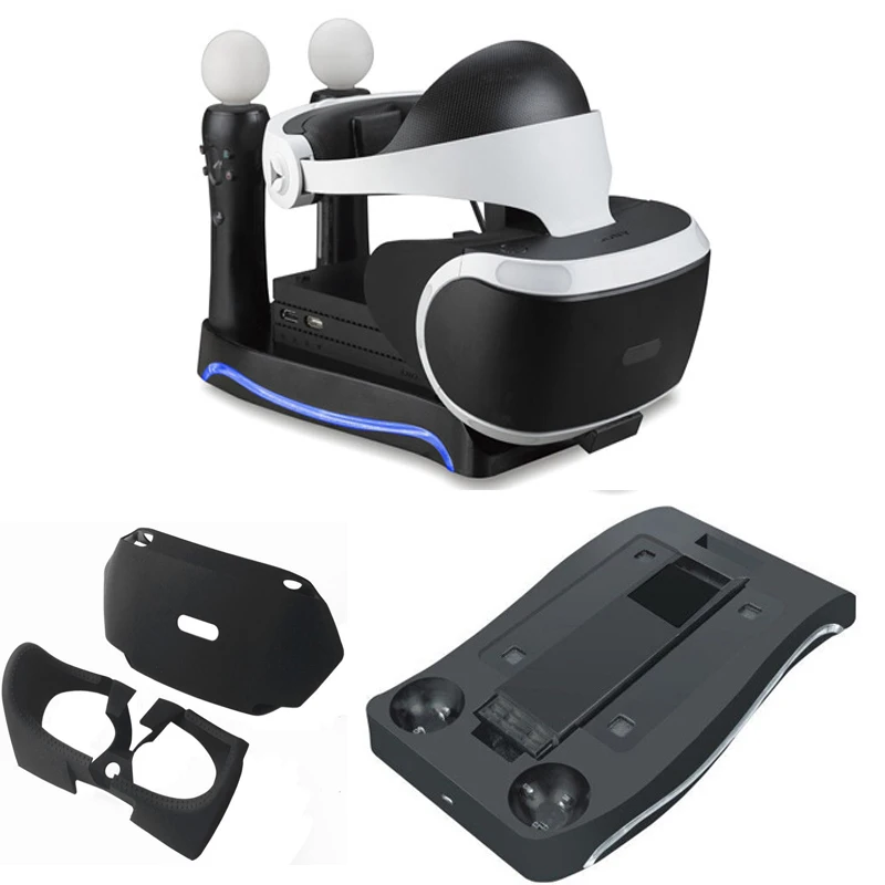 For PSVR PS4 VR PS VR Headset CUH ZVR2 2th PS Move Charging Station
