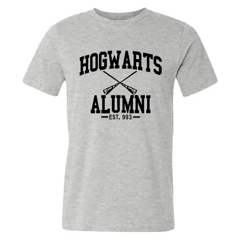 New Novelty Design Hogwarts Alumni T Shirt Men Women Harry Funny Potter