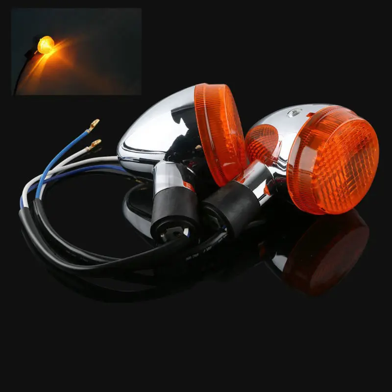 Chrome Rear Turn Signal Light For Honda Shasow 400 750 Vt750 2004-2007 Chrome Rear Turn Signal Light For Honda Shasow 400 750 Vt750 2004-2007