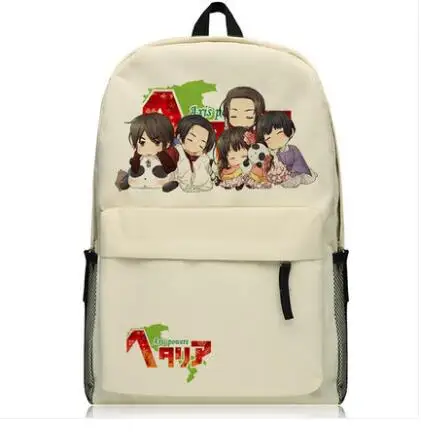 Рюкзак унисекс с героями мультфильмов HIGH Q Axis Powers Hetalia школьный ранец для учеников