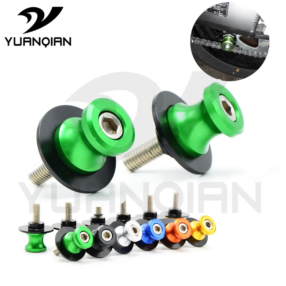 Маятник Слайдеры Катушки M10 для Kawasaki Ninja 300 ZX7R ZX9R ZX10R ZX12R ZX14R Z1000 Z750 ZZR600 ZRX1100 zx 6r z 1000