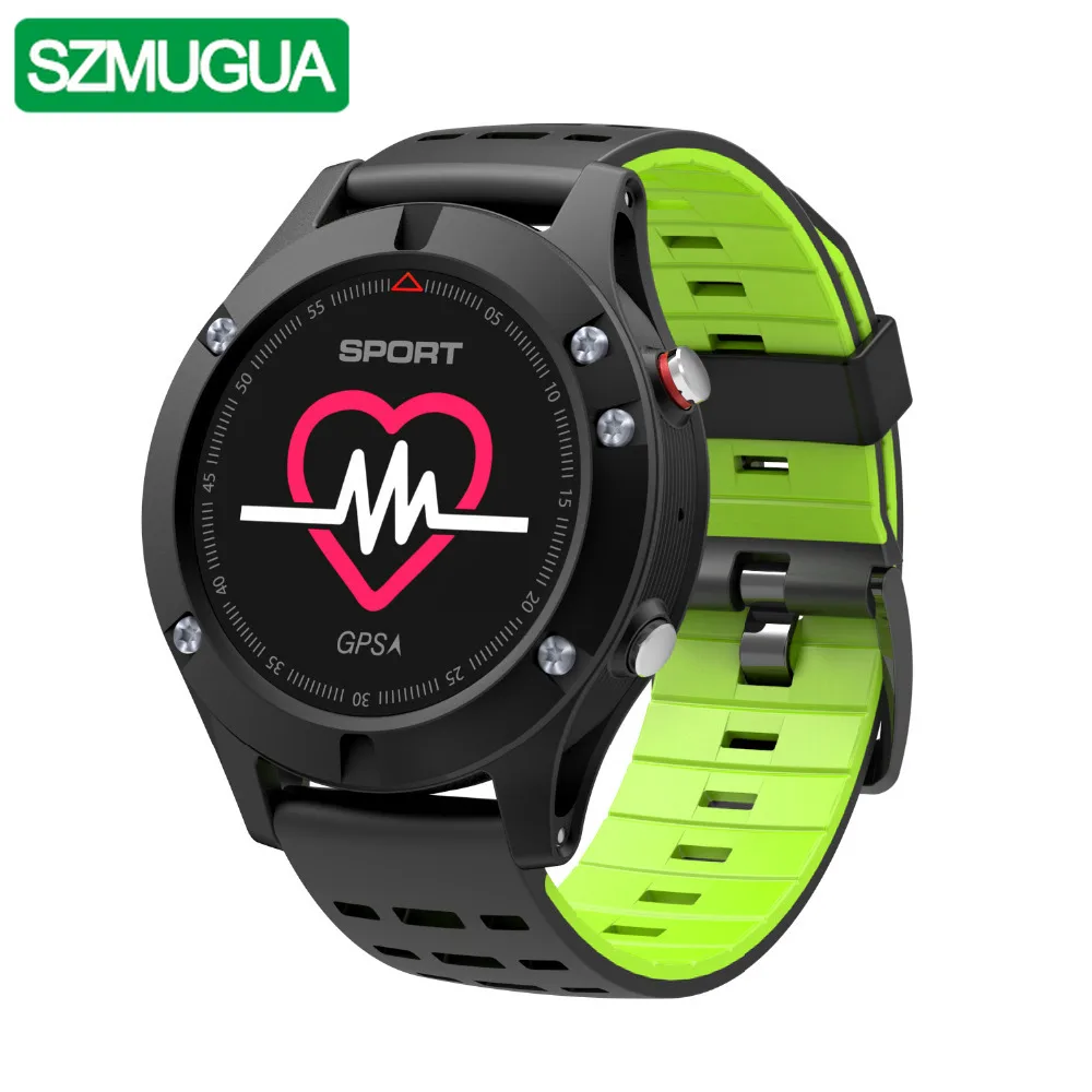 

SZMUGUA F5 GPS Smart watch Altimeter Barometer Thermometer Bluetooth 4.2 Smartwatch Wearable devices Activity Tracker