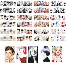 12 дизайнов в одном наборе, сексуальные женские дизайнерские наклейки для девушек и женщин, креативные наклейки для рукоделия, наклейки для ногтей, BN025-036