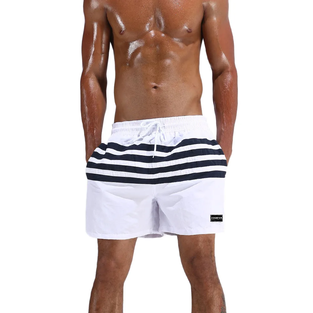 mens white beach shorts