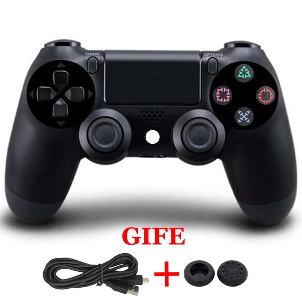 Беспроводной игровой контроллер для Sony Игровые приставки 4 PS4 виброотдача